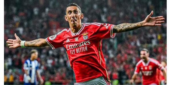 Ángel Di María gir Benfica nok en portugisisk Super Cup-seier